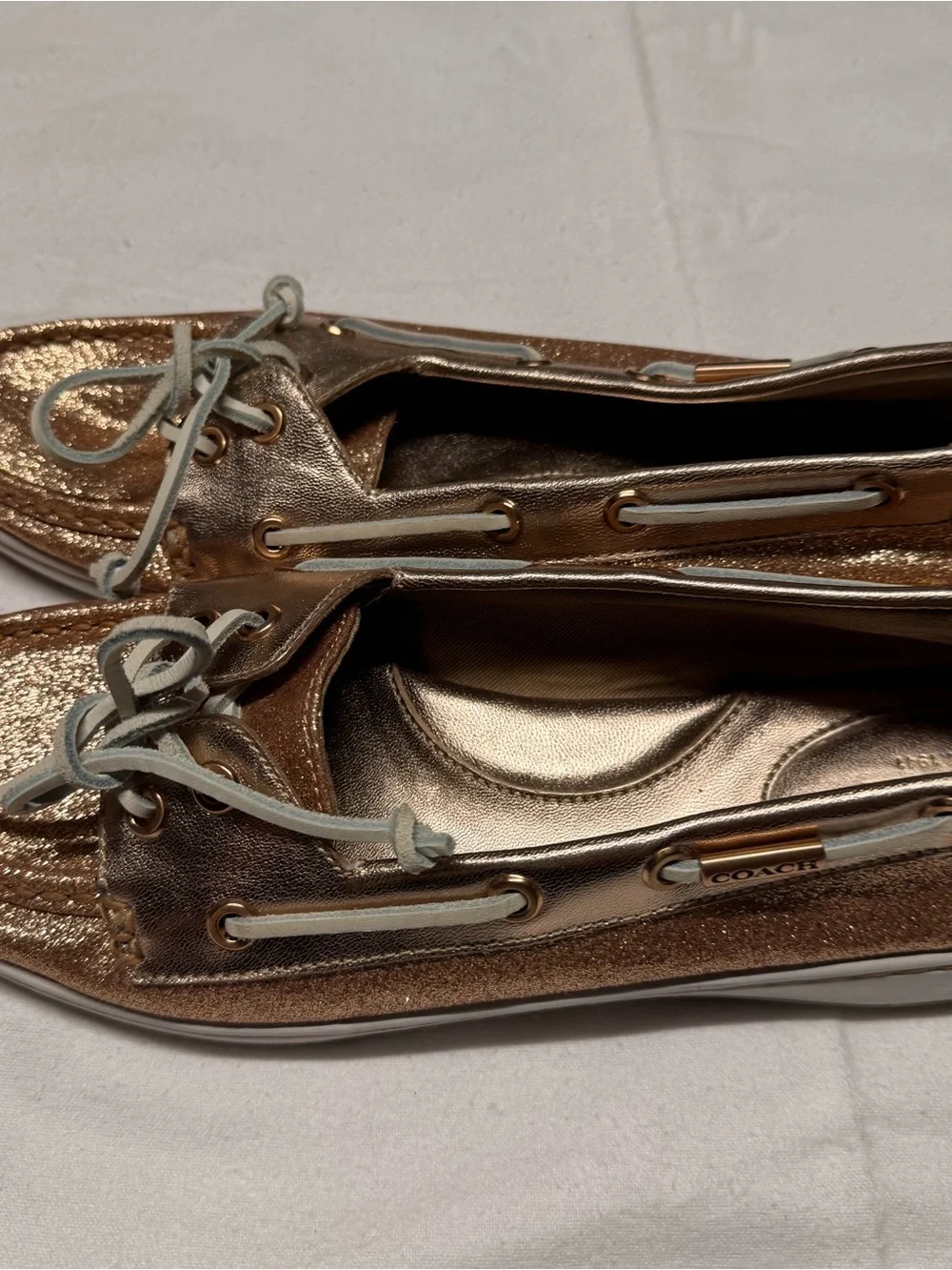 Coach moccasin style